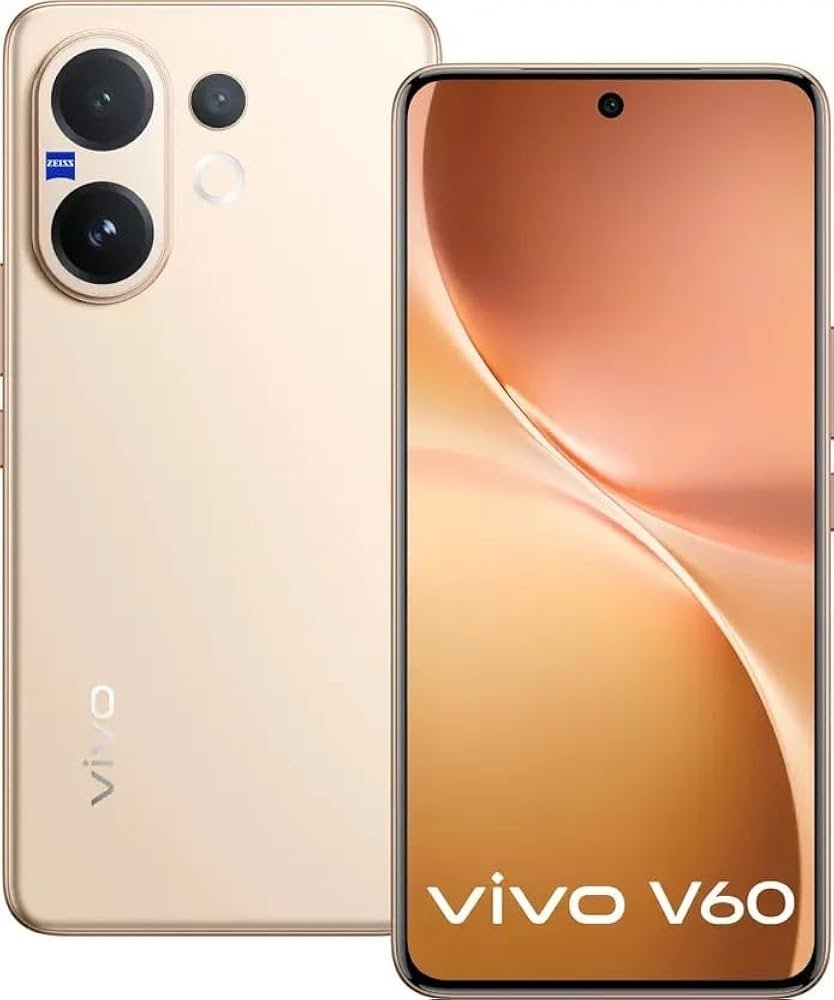 Vivo V60 5G (Auspicious Gold, 16GB RAM, 512GB Storage)