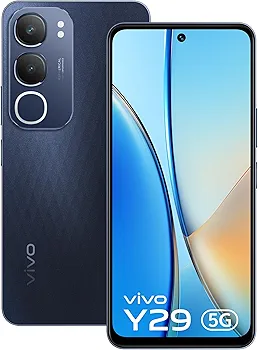 Vivo Y29 5G (Diamond Black, 6GB RAM, 128GB Storage)
