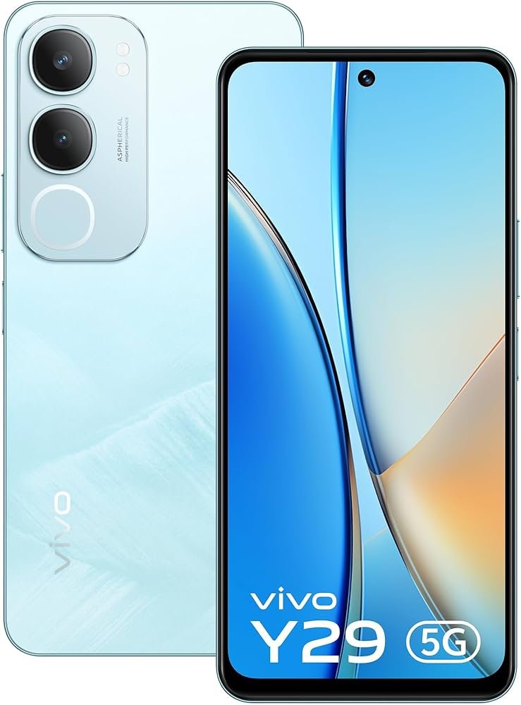 Vivo Y29 5G (Glacier Blue, 6GB RAM, 128GB Storage)