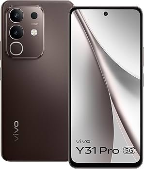vivo Y31 Pro 5G (Mocha Brown, 8GB RAM, 256GB Storage)
