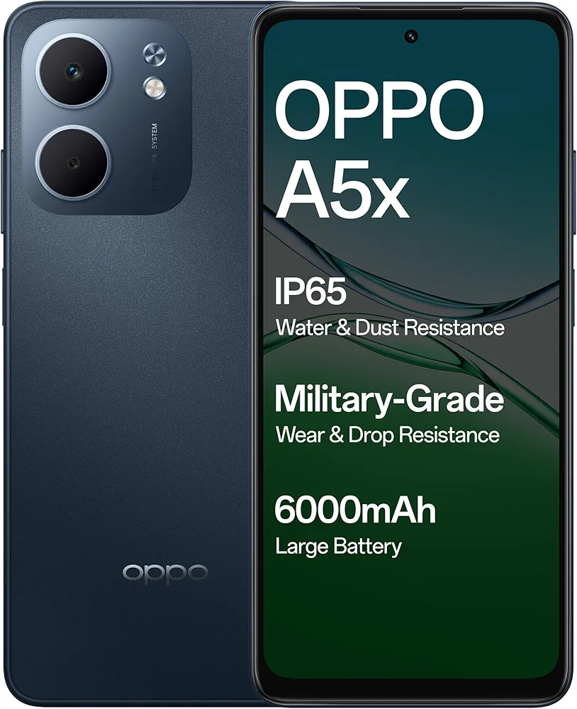OPPO A5X 5G (Midnight Blue, 4GB RAM, 64GB Storage)