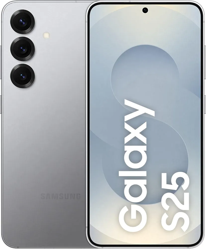 Samsung Galaxy S25 5G Smartphone with Galaxy AI (Silver Shadow, 12GB RAM, 256GB Storage),