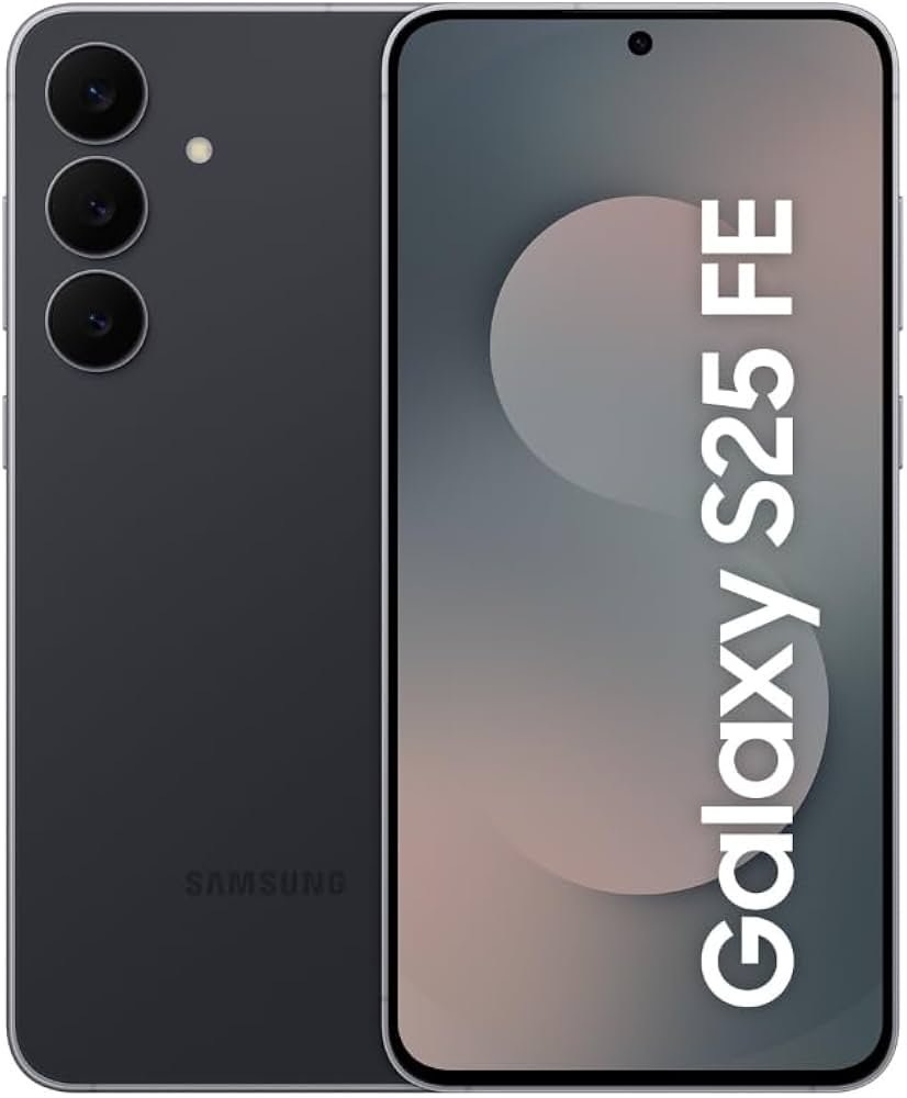 Samsung Galaxy S25 FE 5G Smartphone with Galaxy AI (JetBlack, 8GB RAM, 128GB Storage),