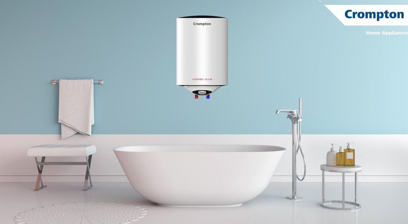 25 L Storage Water Geyser (Acenza Plus, White) (White)