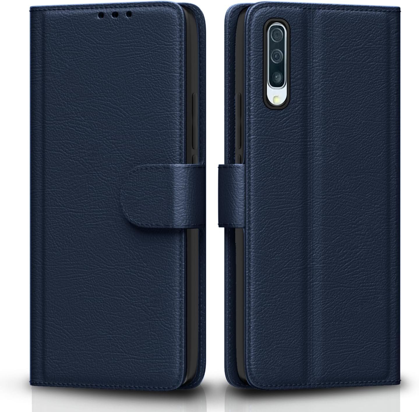 Samsung Galaxy A50 / A50s / A30s Flip Case | Vintage Leather Finish | Inside TPU with Card Pockets |