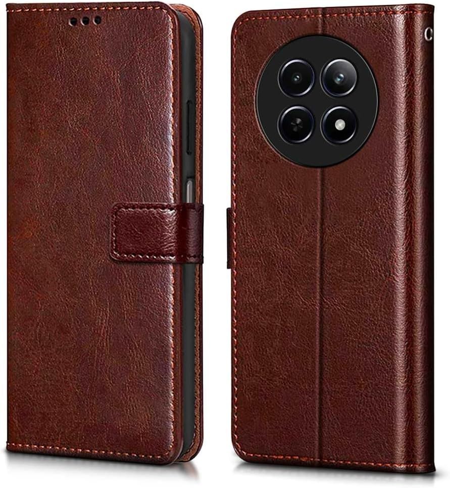 Realme 13 5G | Realme 12 5G | 12X 5G | Narzo 70x 5G | C65 5G | N65 (Flexible | Leather Finish | Card