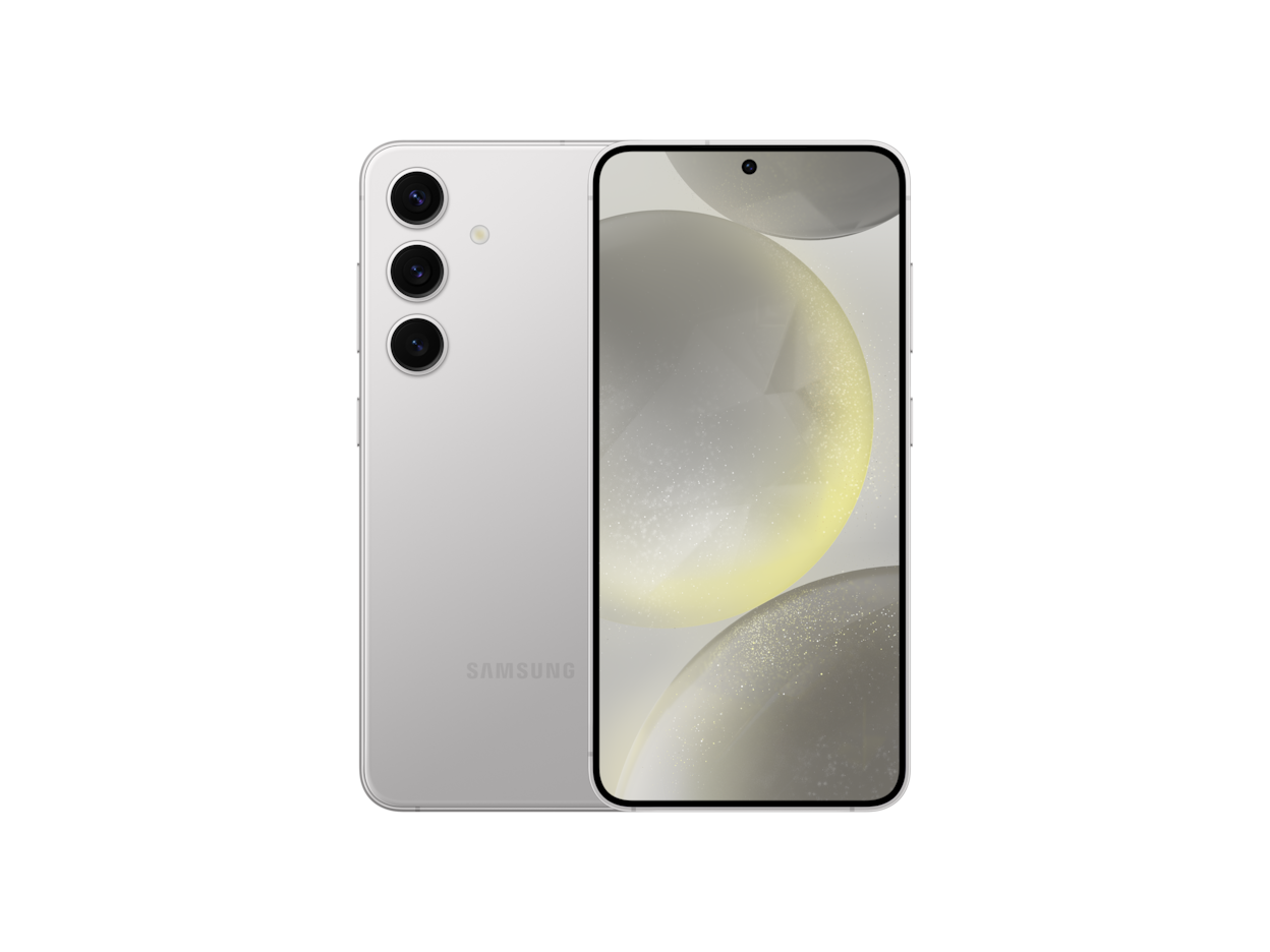 Samsung Galaxy S24 5G AI Smartphone (Marble Gray, 8GB, 256GB Storage)