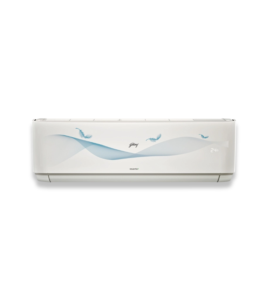 Godrej1.5 Ton 3 Star Inverter Split AC Copper, Anti-Dust Filter, SIC 18ATC3-PYA WVBL, White