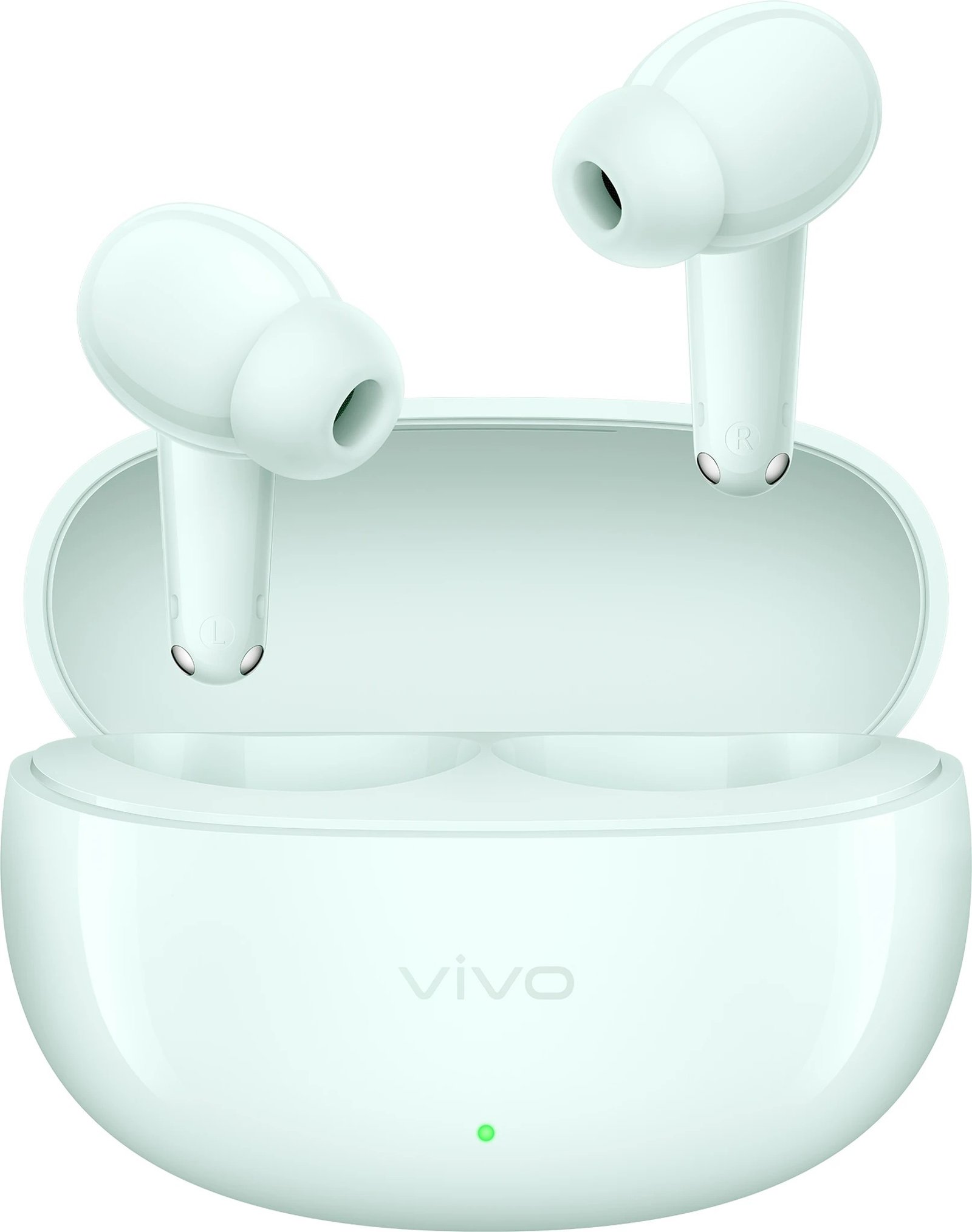 vivo Buds, 50Hrs Playback, Spatial Audio, Dual-Mic AI ENC, Dual-Device Pairing Bluetooth Headset (Nilgiri Green, True Wireless)