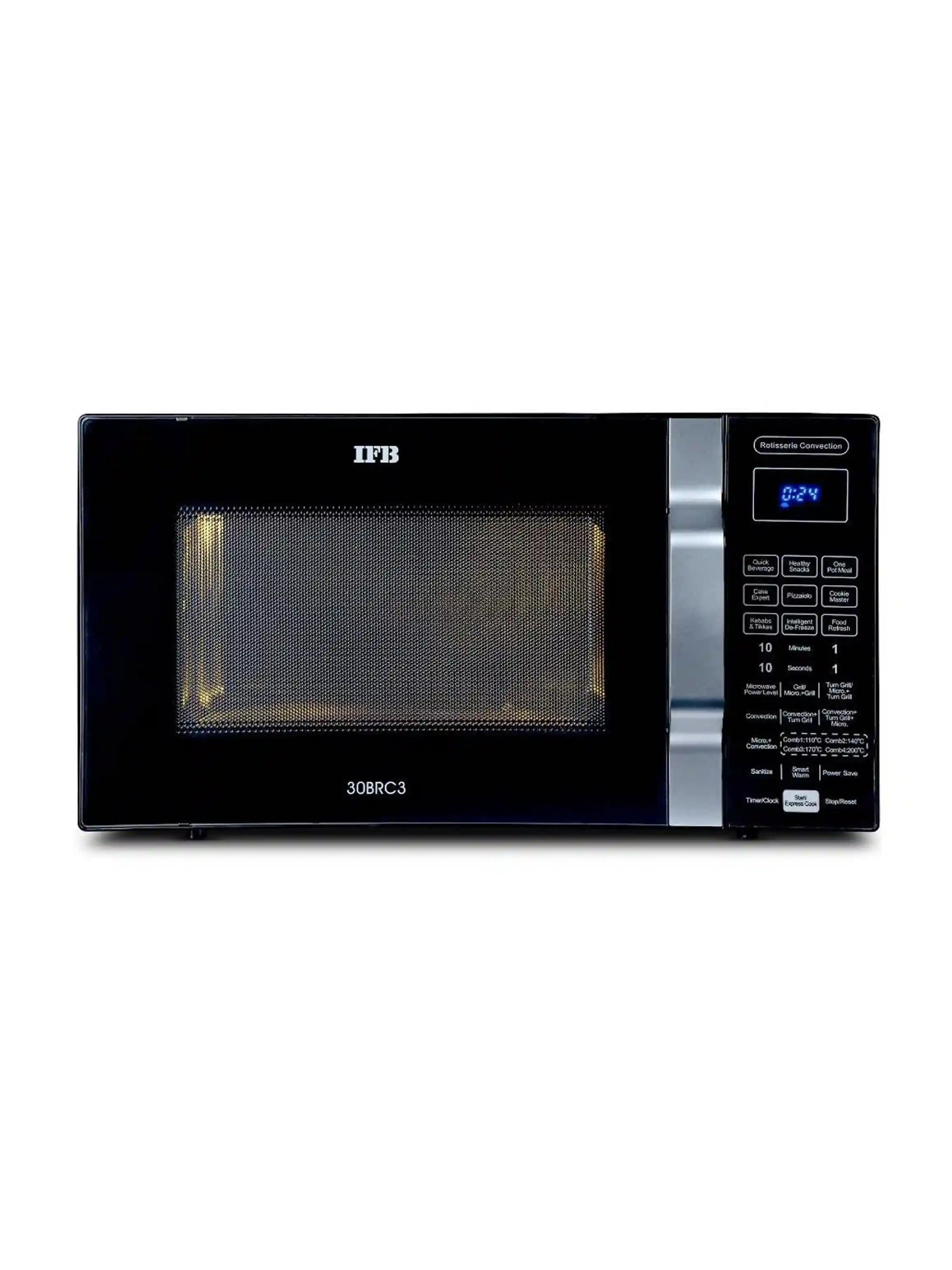 IFB 30 L Convection & Grill Microwave Oven (30BRC3, BLACK)