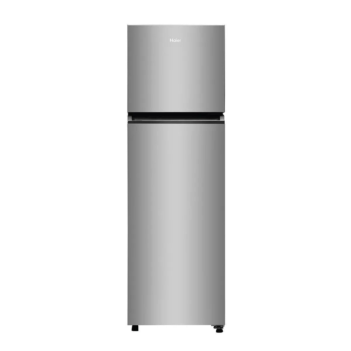 Haier 268L Frost Free Double Door Refrigerator Flat Door Nickel Steel 2 Star