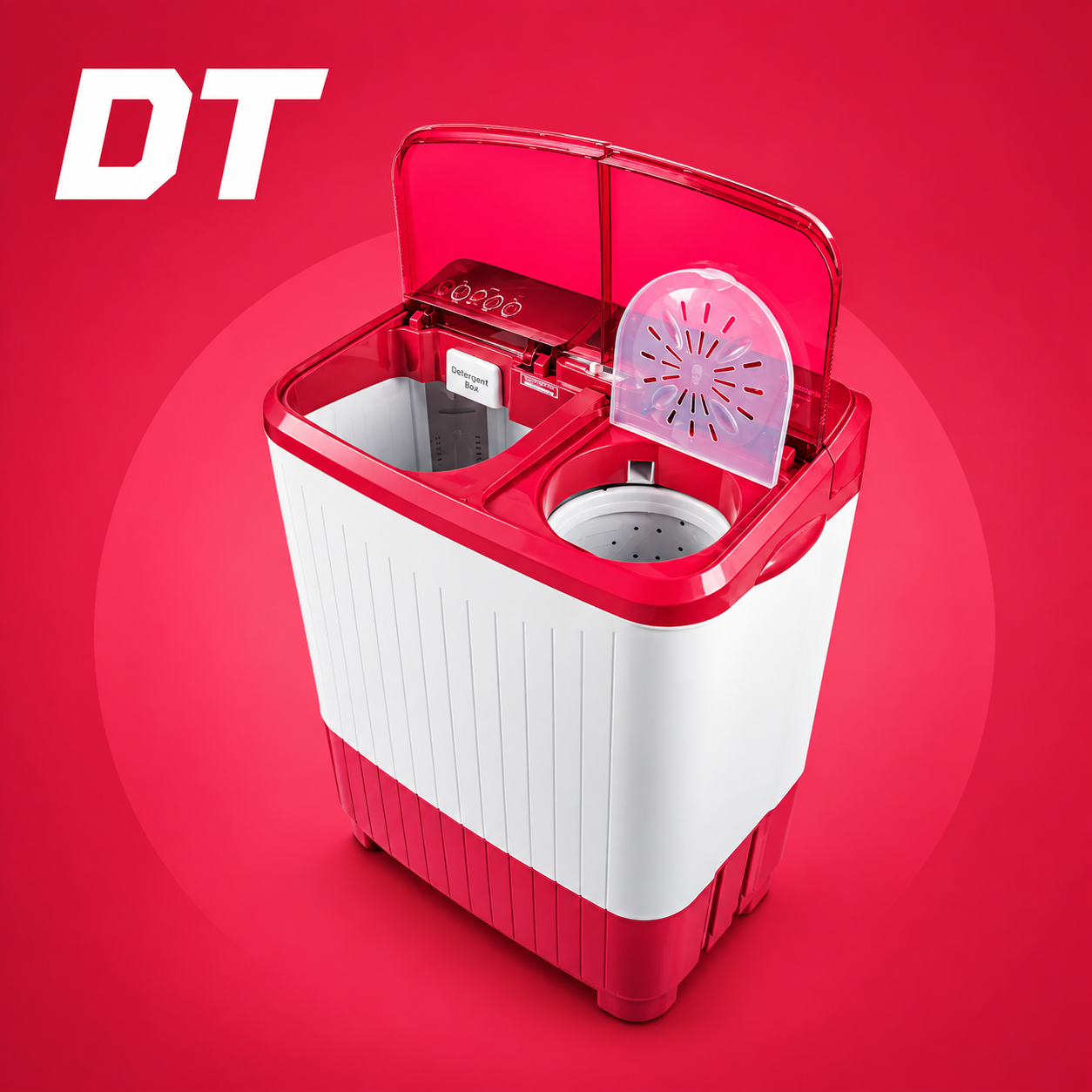 Semi washing machine